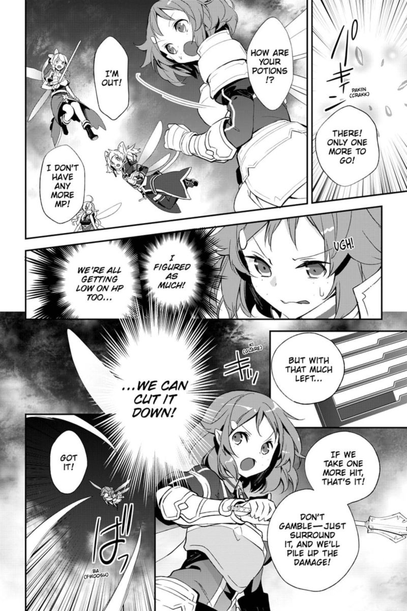 Sword Art Online Girls Ops Chapter 25 Page 28