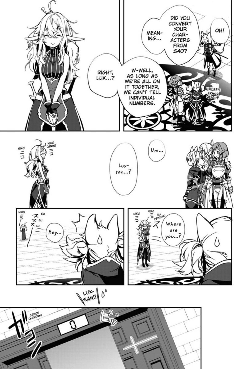 Sword Art Online Girls Ops Chapter 31 Page 21