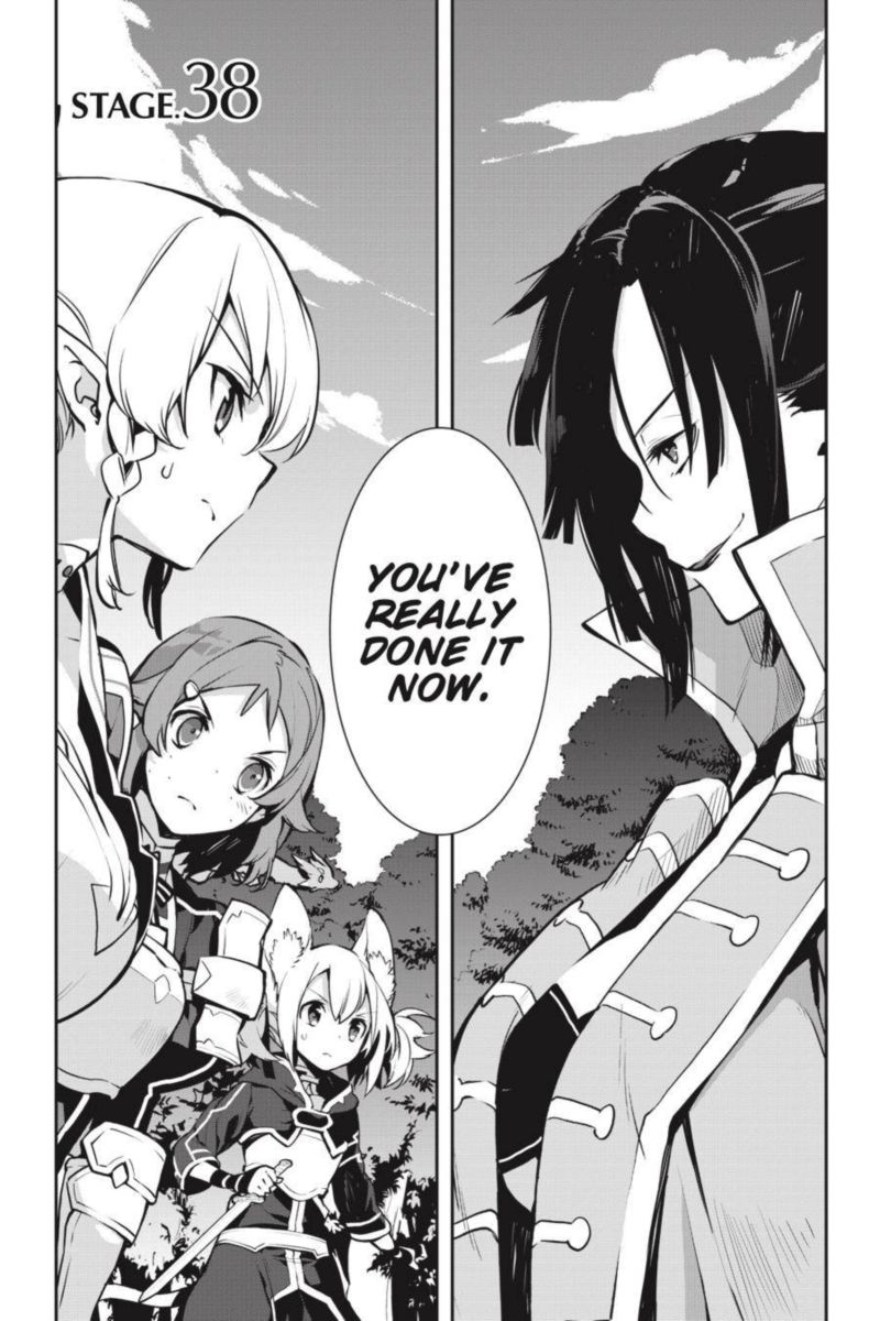 Sword Art Online Girls Ops Chapter 38 Page 1