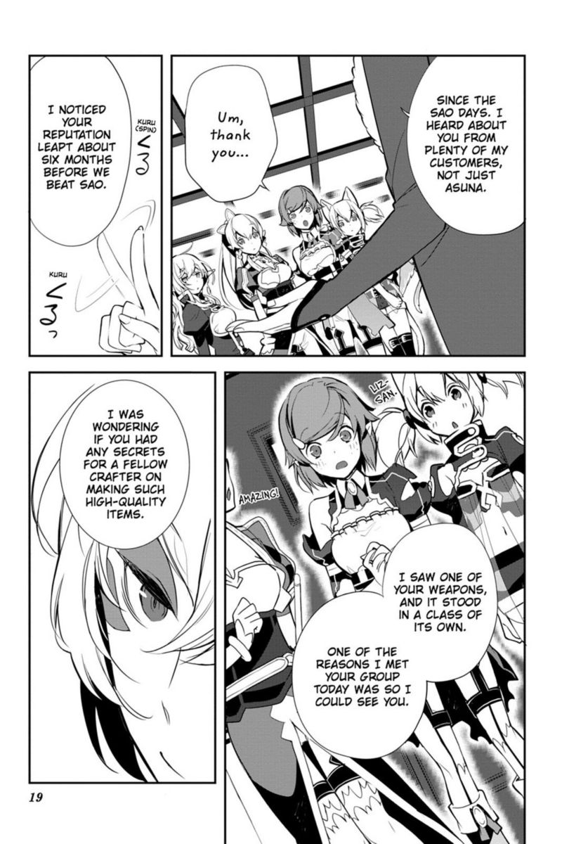 Sword Art Online Girls Ops Chapter 7 Page 18