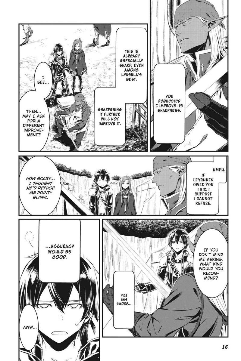 Sword Art Online Progressive Kogane Ritsu No Kanon Chapter 1 Page 12