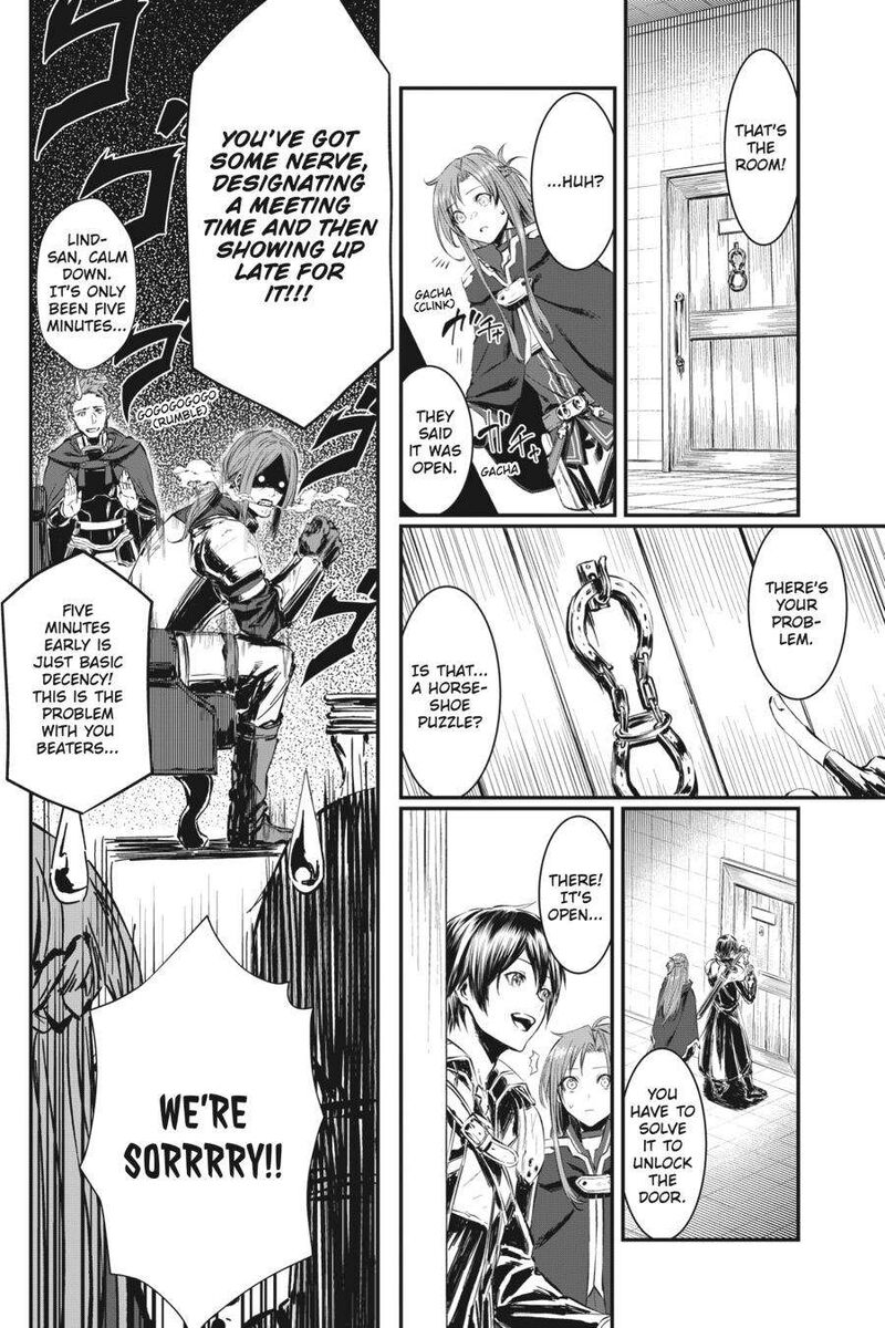 Sword Art Online Progressive Kogane Ritsu No Kanon Chapter 1 Page 22
