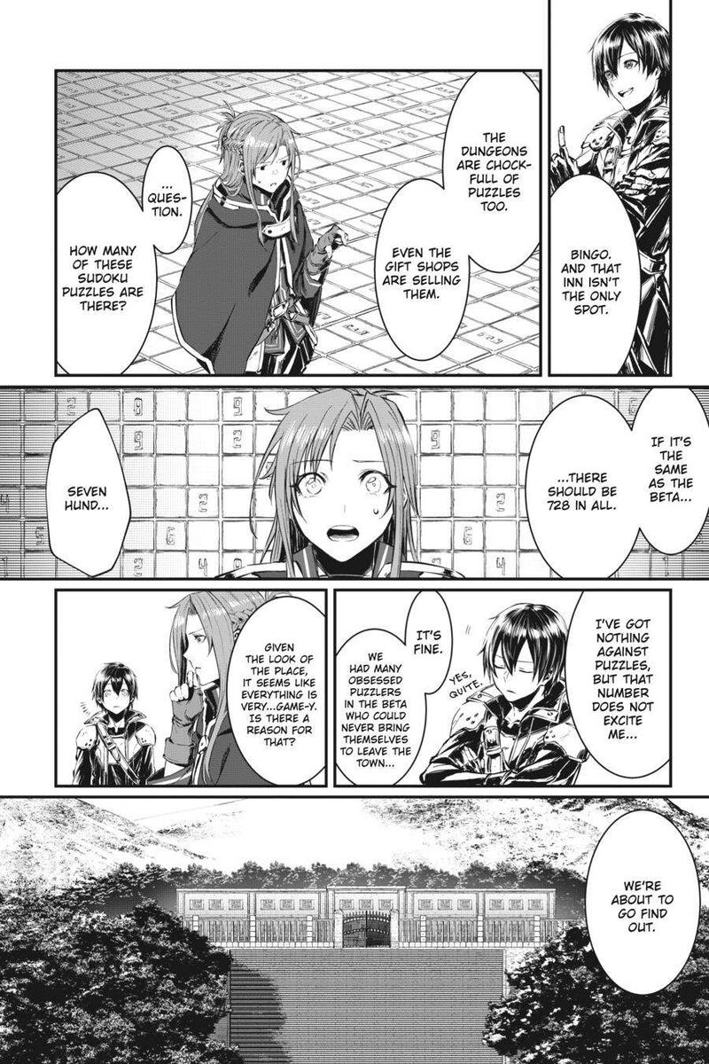Sword Art Online Progressive Kogane Ritsu No Kanon Chapter 1 Page 31