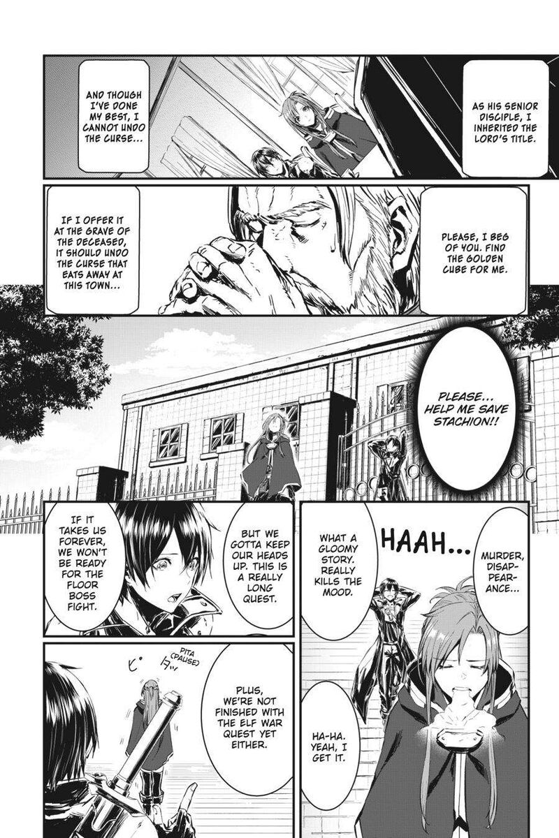 Sword Art Online Progressive Kogane Ritsu No Kanon Chapter 1 Page 34