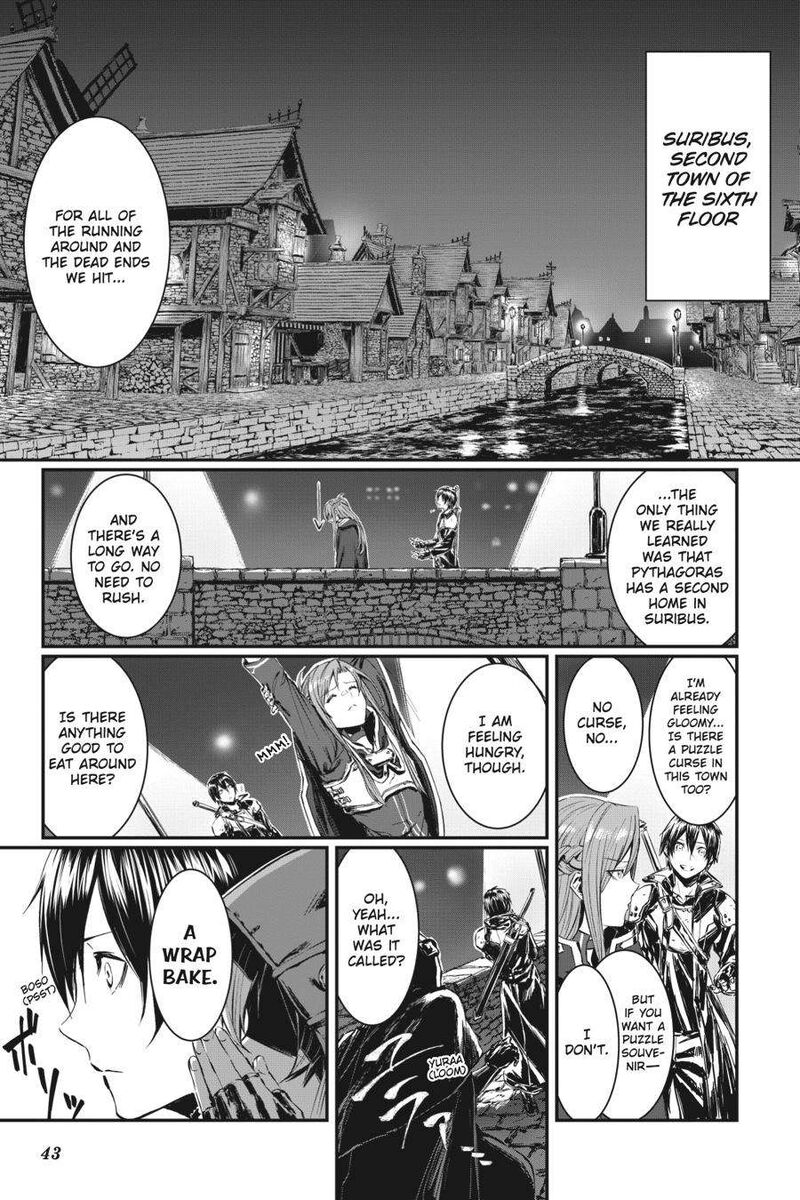 Sword Art Online Progressive Kogane Ritsu No Kanon Chapter 1 Page 37
