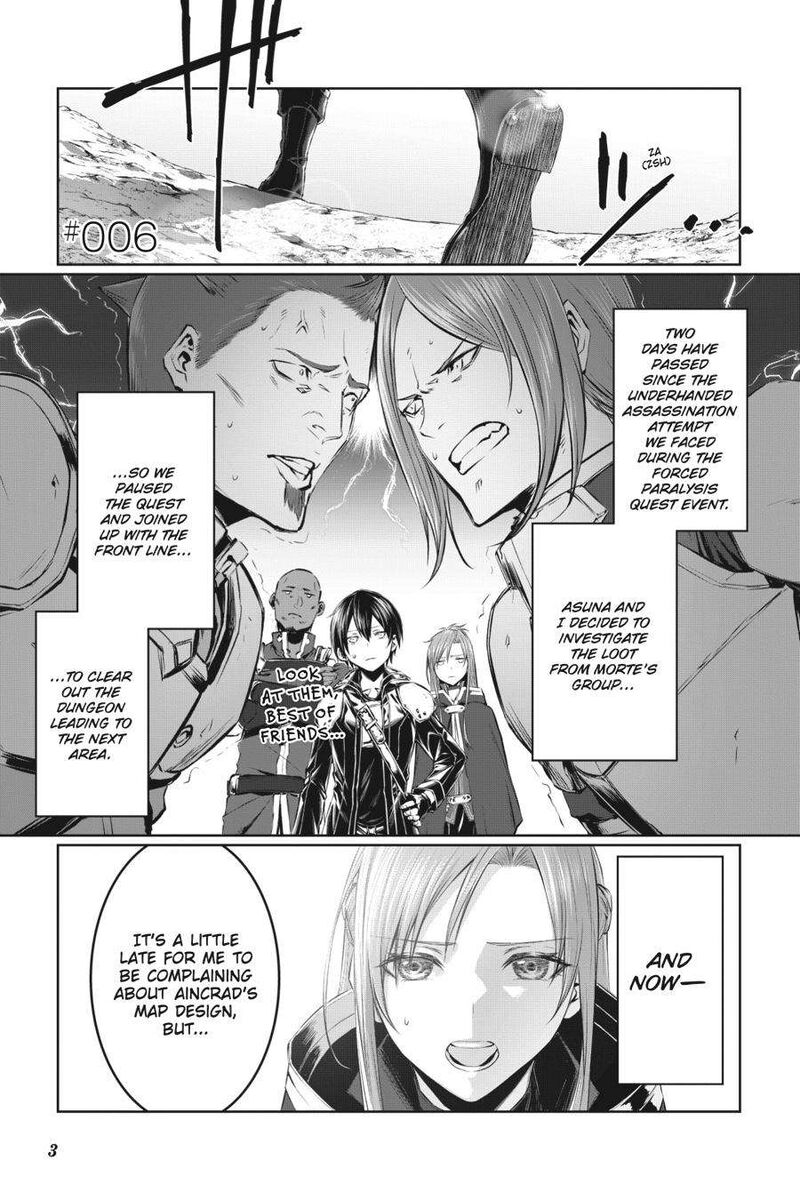 Sword Art Online Progressive Kogane Ritsu No Kanon Chapter 6 Page 4