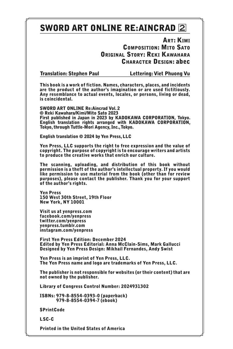 Sword Art Online Reaincrad Chapter 14 Page 12