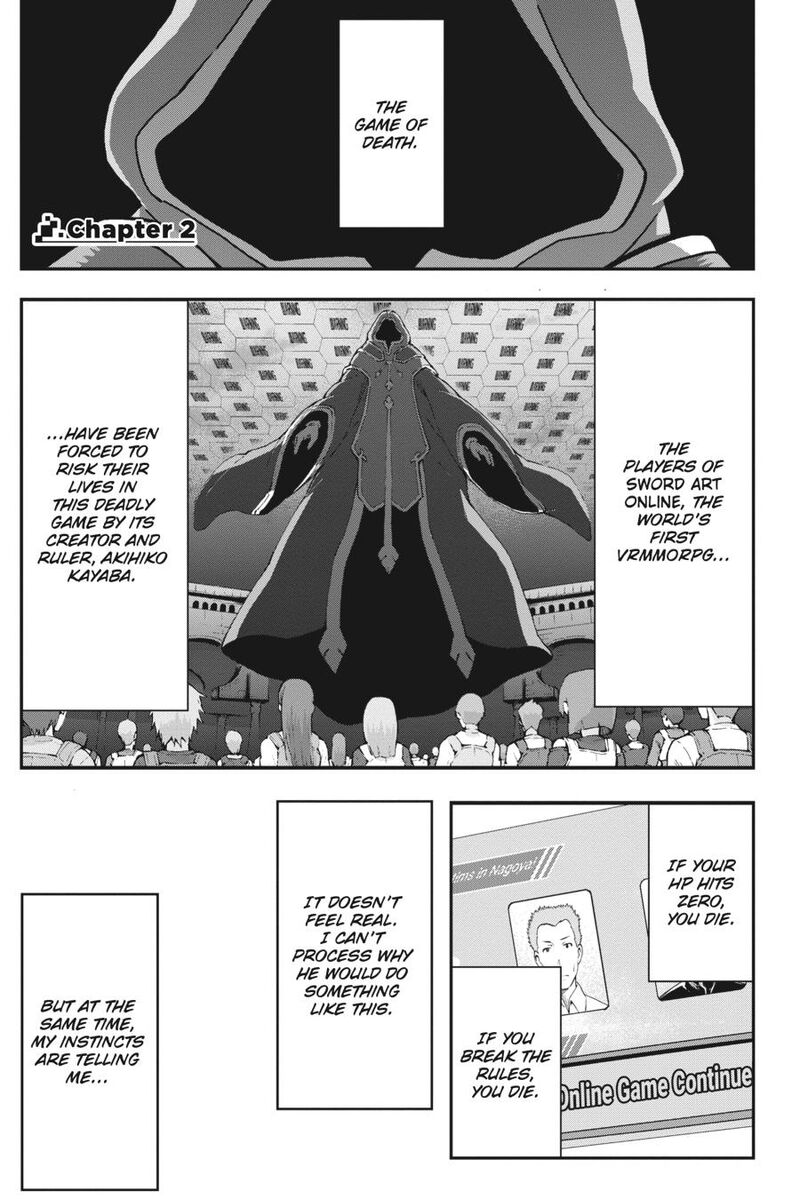 Sword Art Online Reaincrad Chapter 2 Page 1