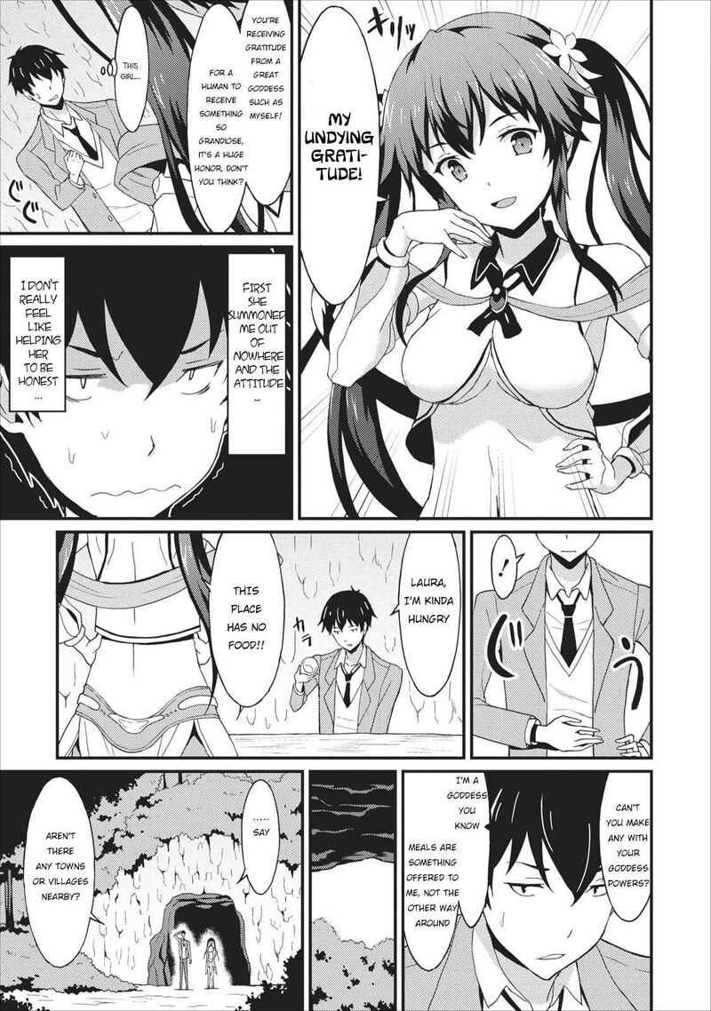 Taberu Dake De Level Up Damegami To Issho Ni Isekai Musou Chapter 1 Page 12