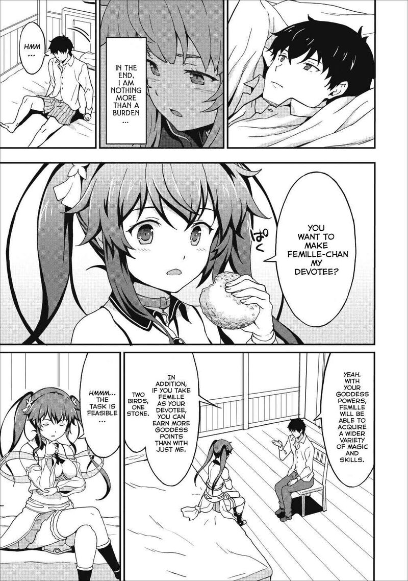 Taberu Dake De Level Up Damegami To Issho Ni Isekai Musou Chapter 9b Page 1