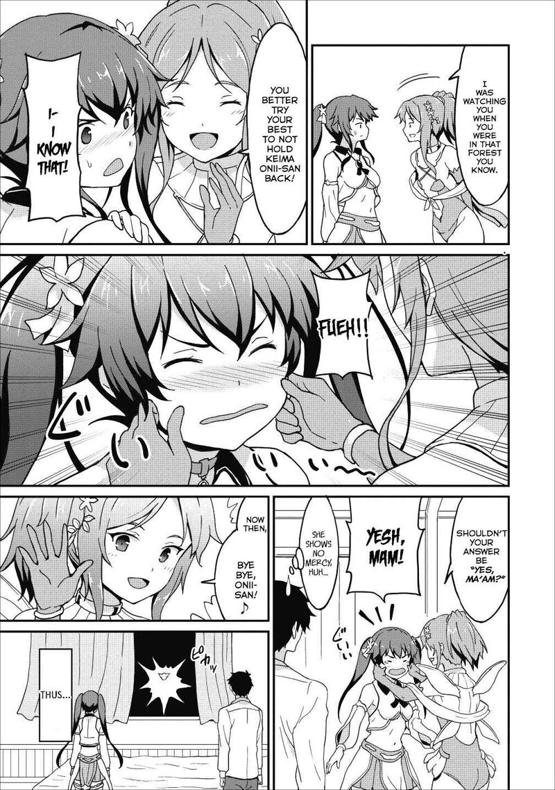 Taberu Dake De Level Up Damegami To Issho Ni Isekai Musou Chapter 9b Page 7