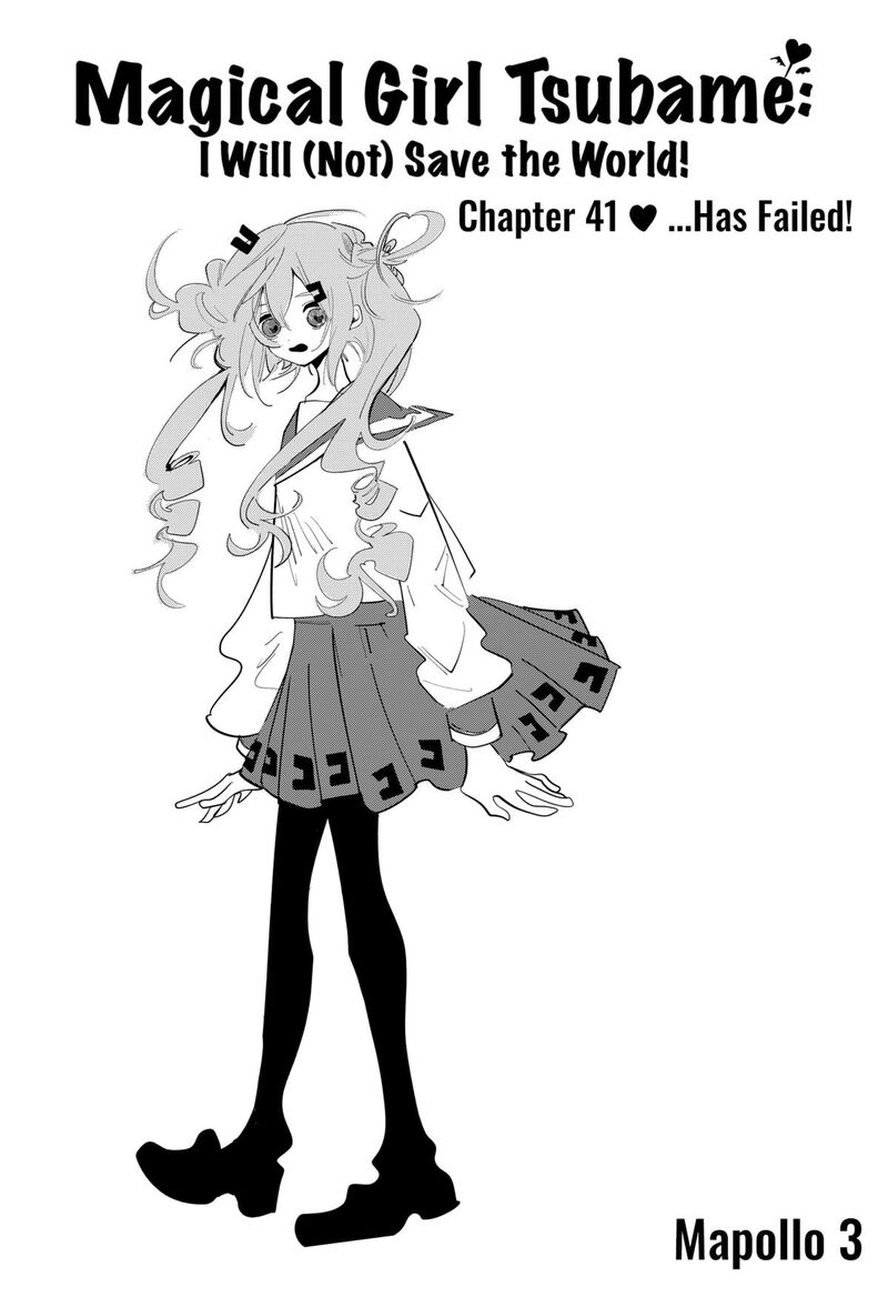 Tai Sekaiyou Mahou Shoujo Tsubame Chapter 41 Page 1