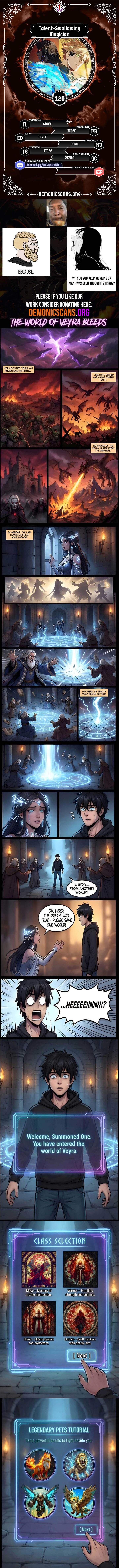 Talent Swallowing Magician Chapter 120 Page 1