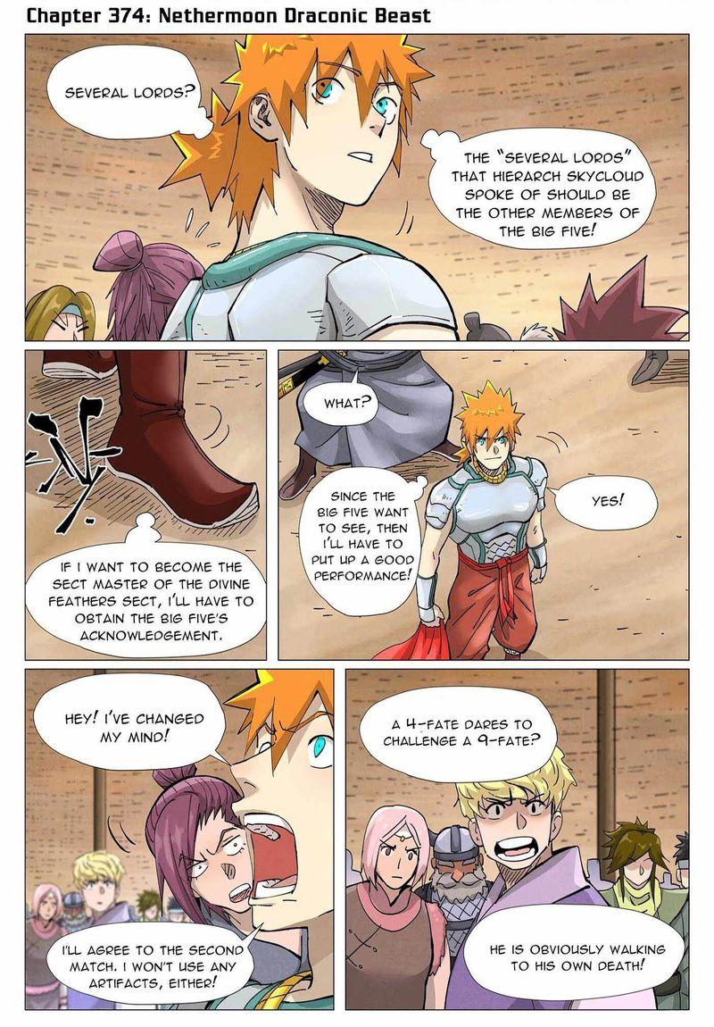 Tales Of Demons And Gods Chapter 374 Page 1
