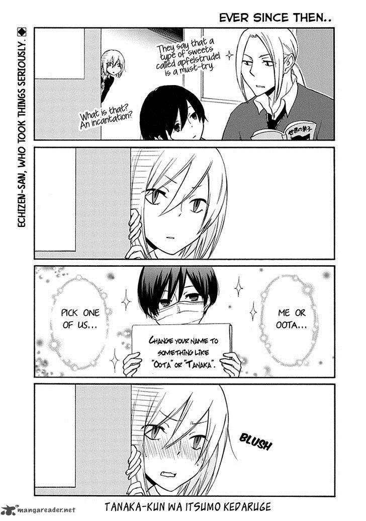 Tanaka Kun Wa Itsumo Kedaruge Chapter 13 Page 2