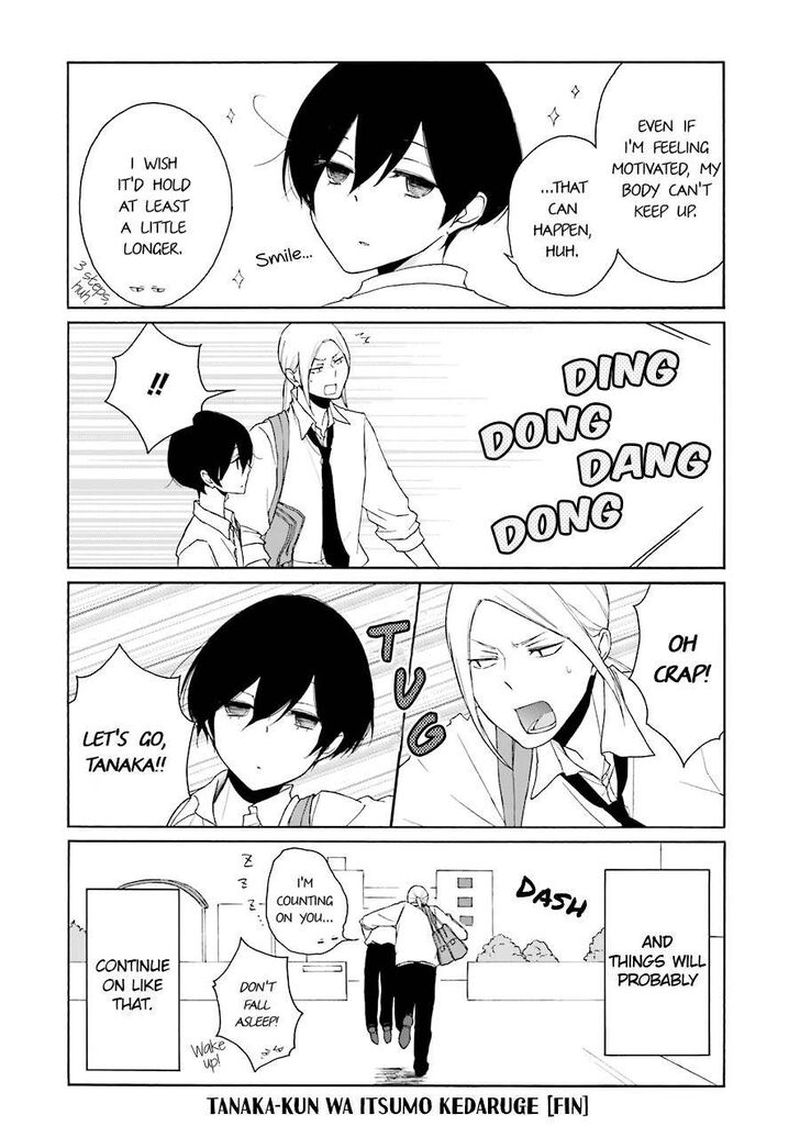 Tanaka Kun Wa Itsumo Kedaruge Chapter 140 Page 18