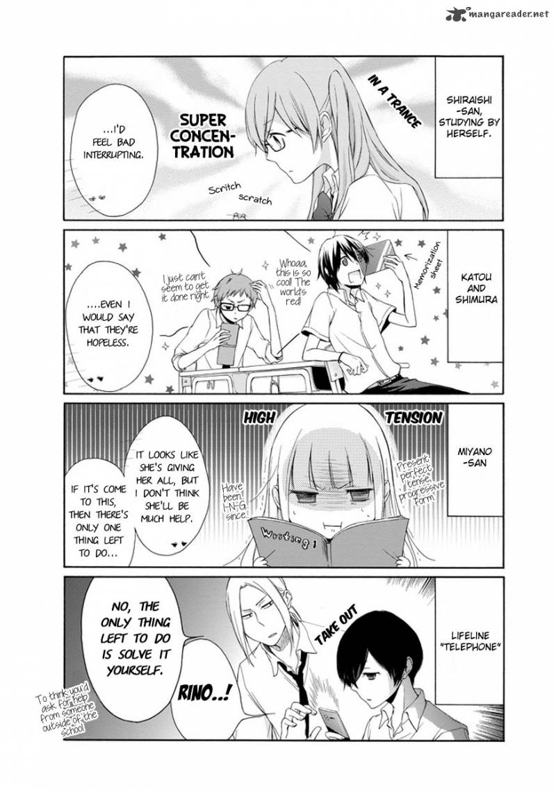 Tanaka Kun Wa Itsumo Kedaruge Chapter 28 Page 9