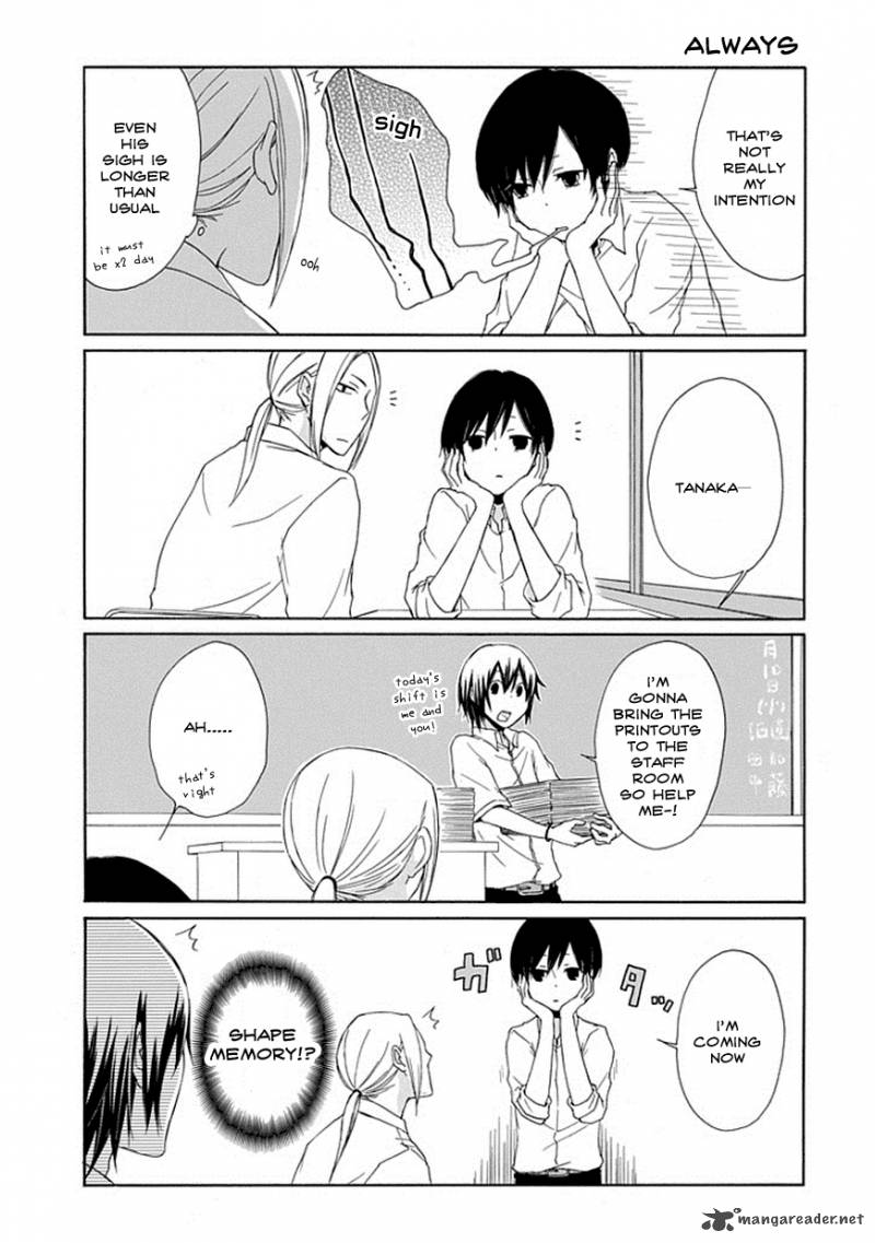 Tanaka Kun Wa Itsumo Kedaruge Chapter 3 Page 3