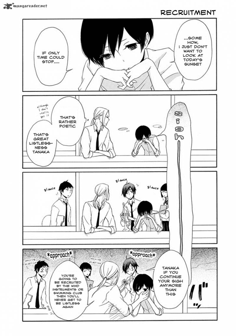 Tanaka Kun Wa Itsumo Kedaruge Chapter 3 Page 7