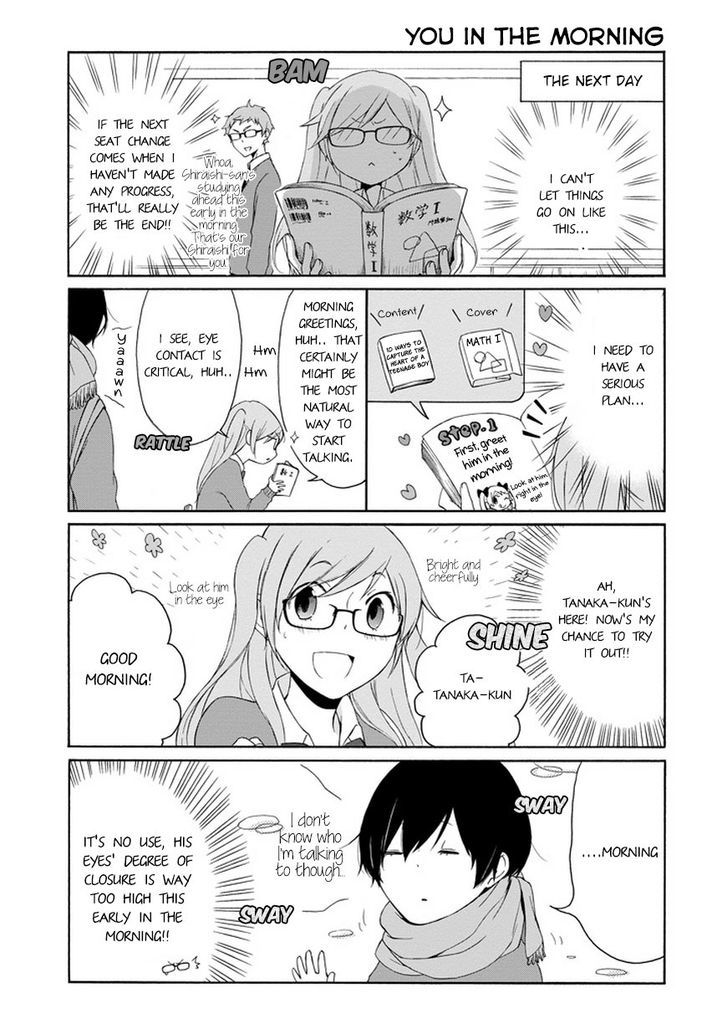 Tanaka Kun Wa Itsumo Kedaruge Chapter 38 Page 6