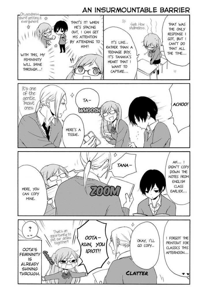 Tanaka Kun Wa Itsumo Kedaruge Chapter 38 Page 9