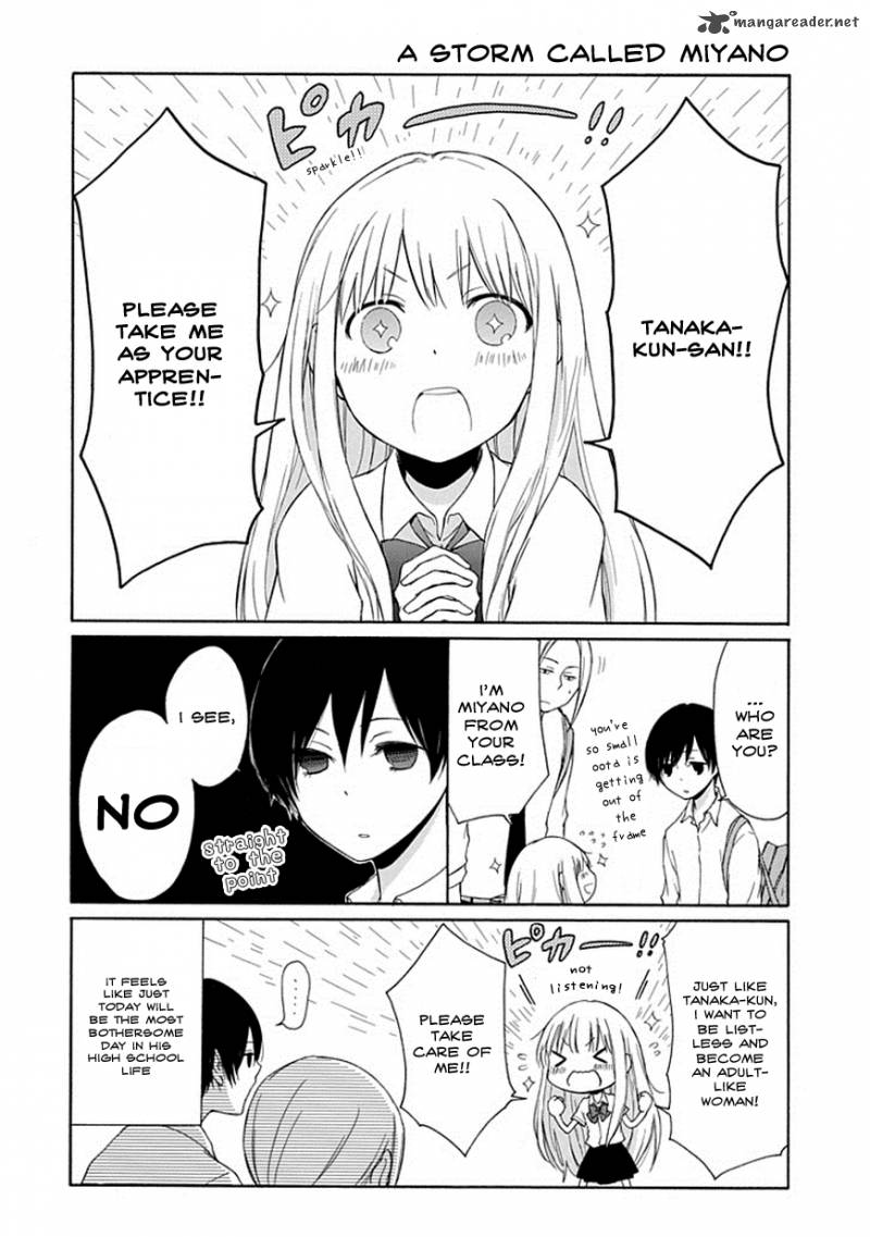 Tanaka Kun Wa Itsumo Kedaruge Chapter 4 Page 4