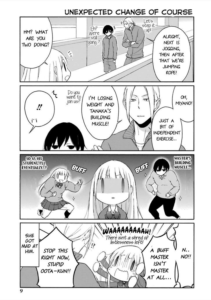 Tanaka Kun Wa Itsumo Kedaruge Chapter 40 Page 8