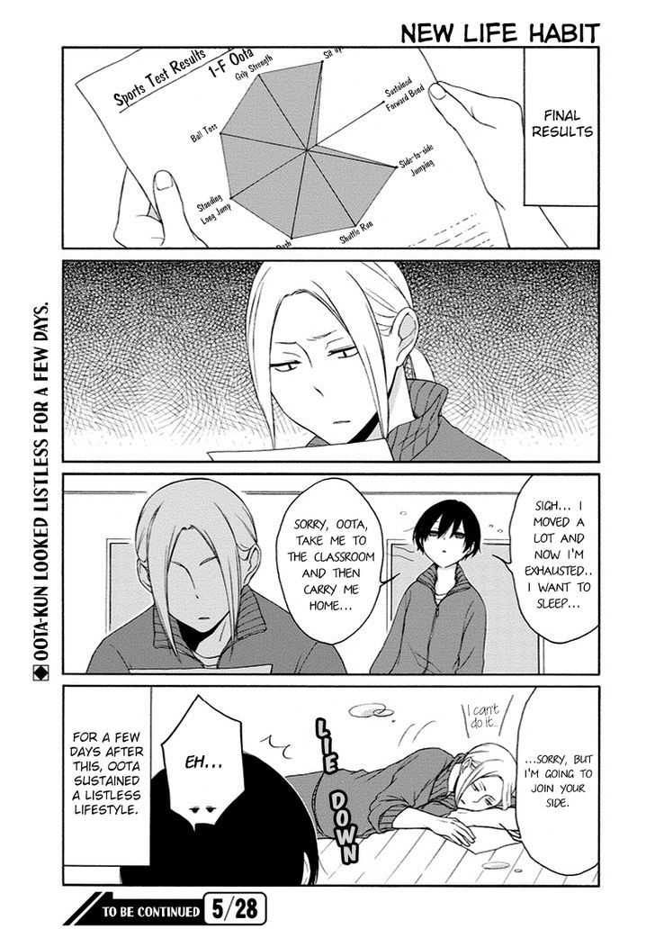 Tanaka Kun Wa Itsumo Kedaruge Chapter 43 Page 12