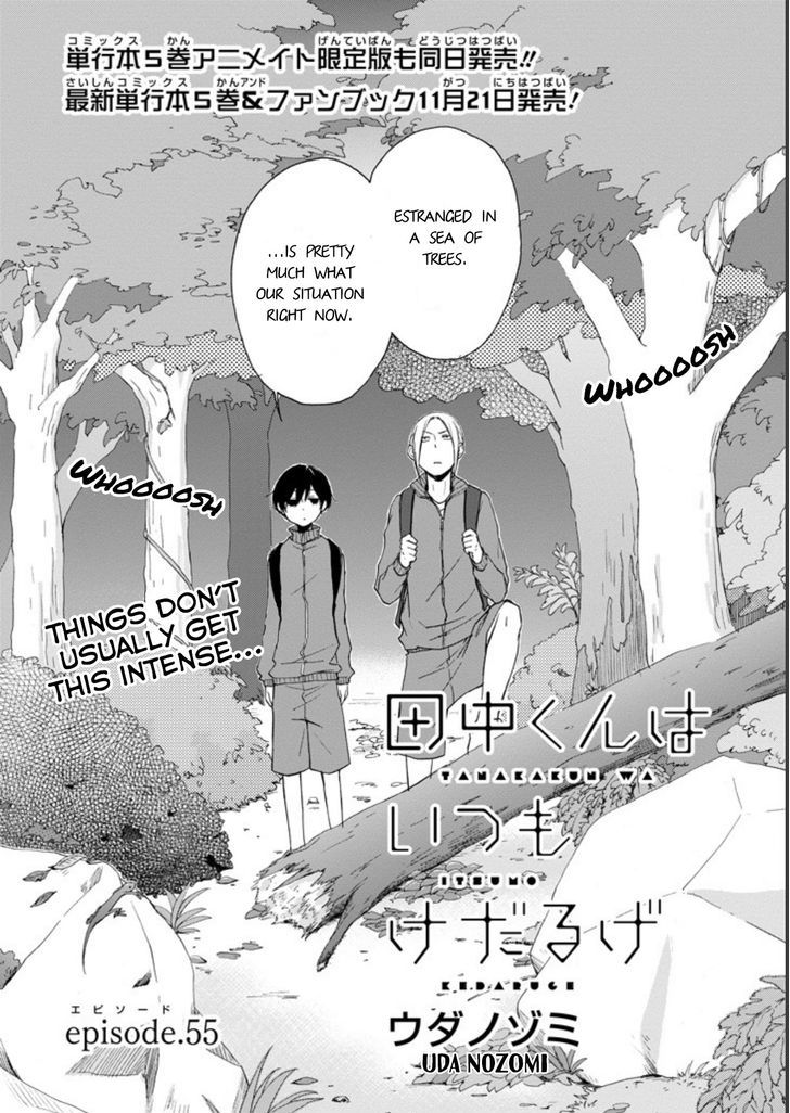 Tanaka Kun Wa Itsumo Kedaruge Chapter 55 Page 4