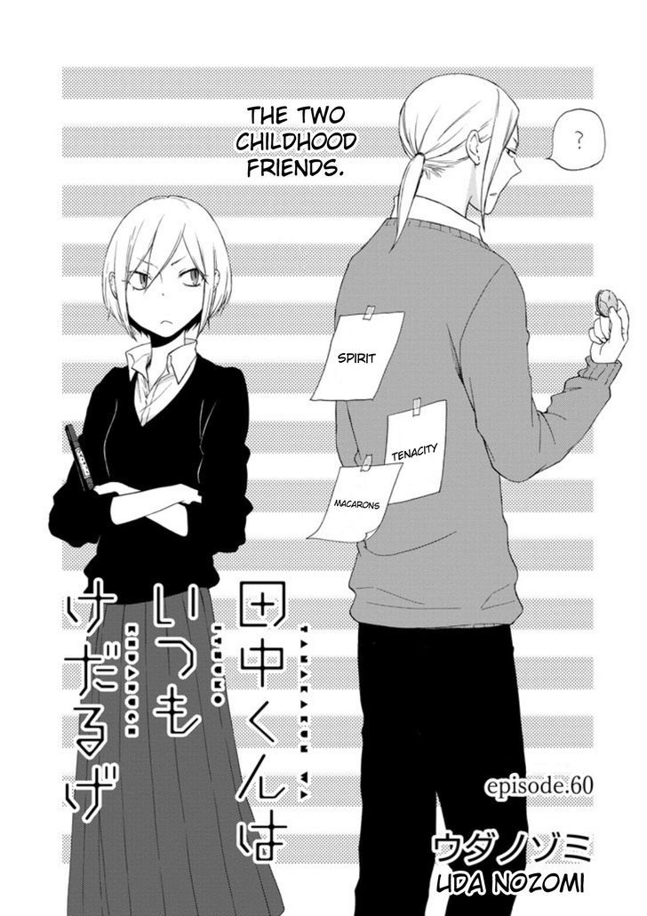 Tanaka Kun Wa Itsumo Kedaruge Chapter 60 Page 2