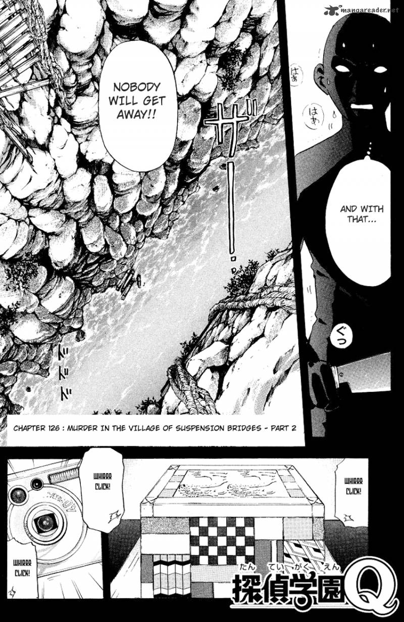 Tantei Gakuen Q Chapter 126 Page 4