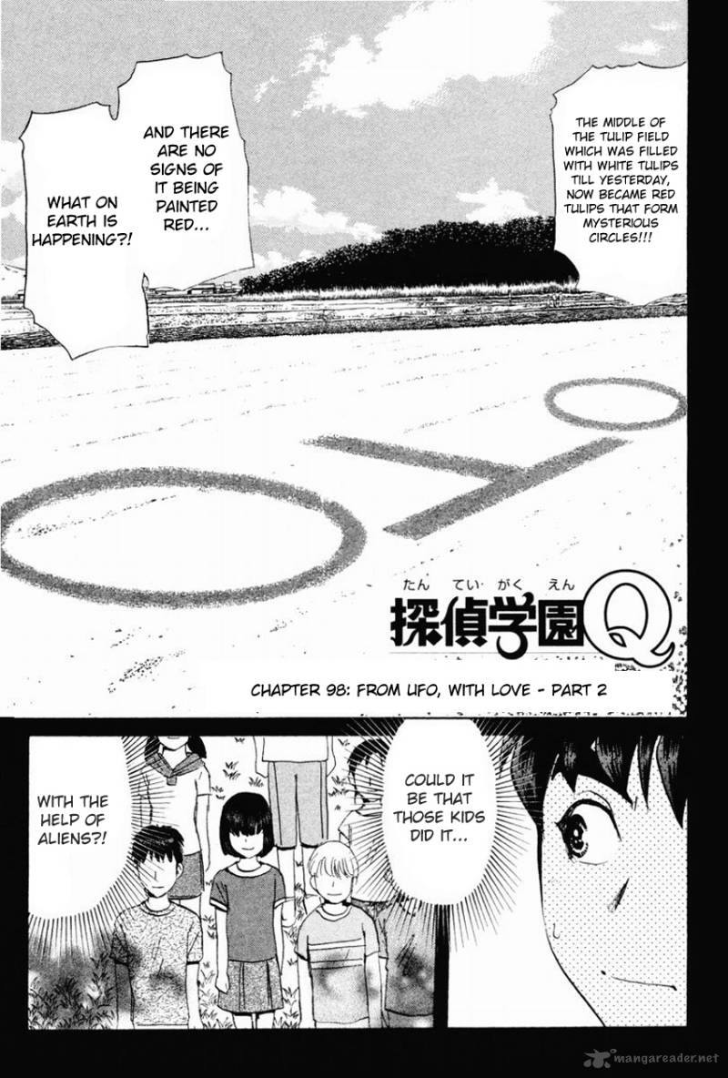 Tantei Gakuen Q Chapter 98 Page 4