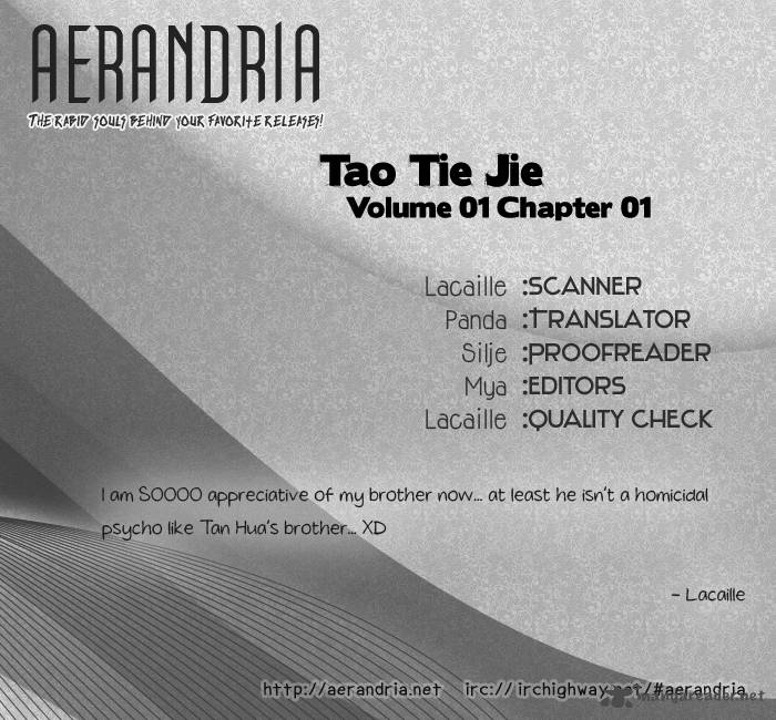 Tao Tie Jie Chapter 1 Page 3