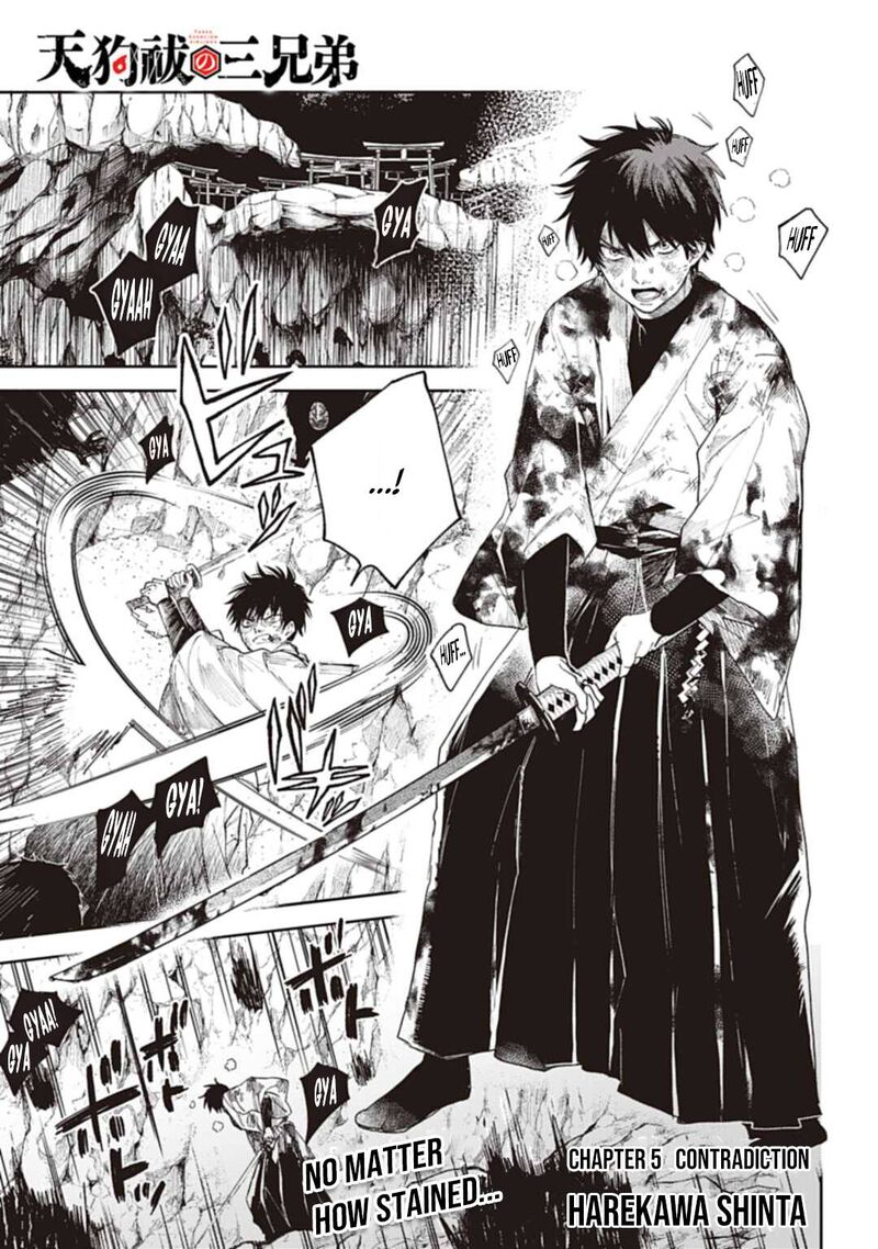 Tengu Barai No Sankyoudai Chapter 5 Page 1