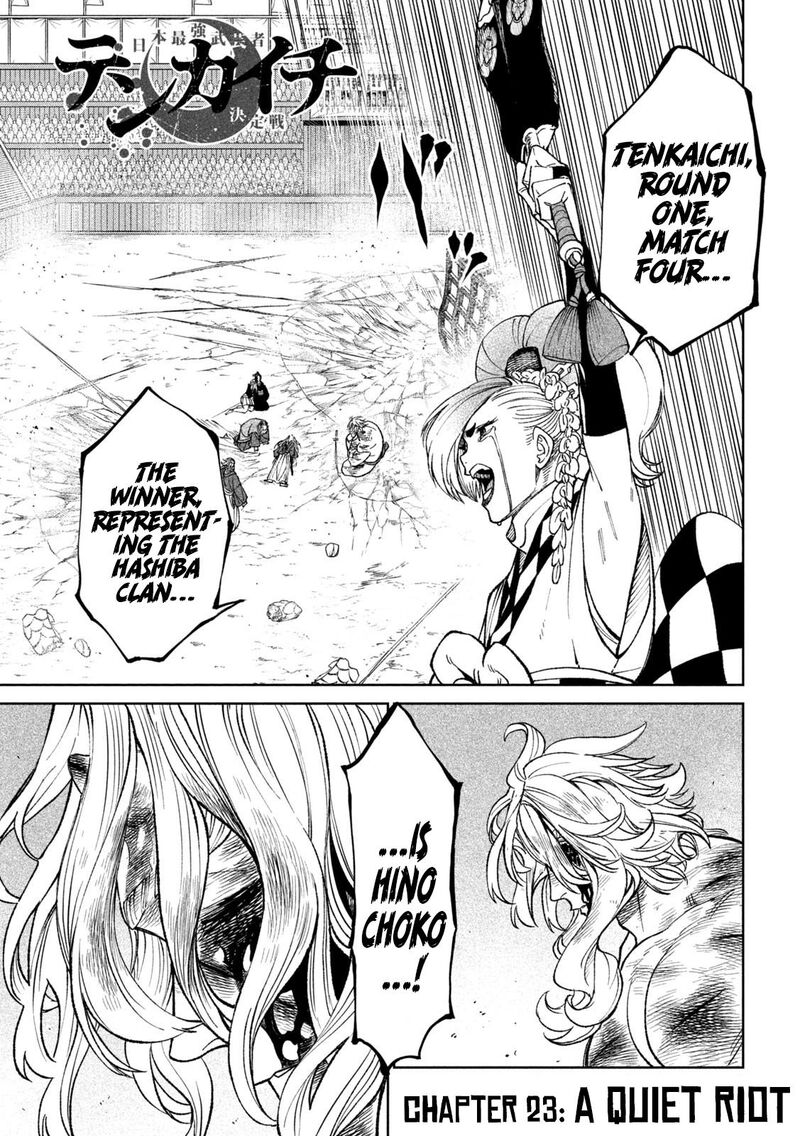 Tenkaichi Nihon Saikyou Bugeisha Ketteisen Chapter 23 Page 1