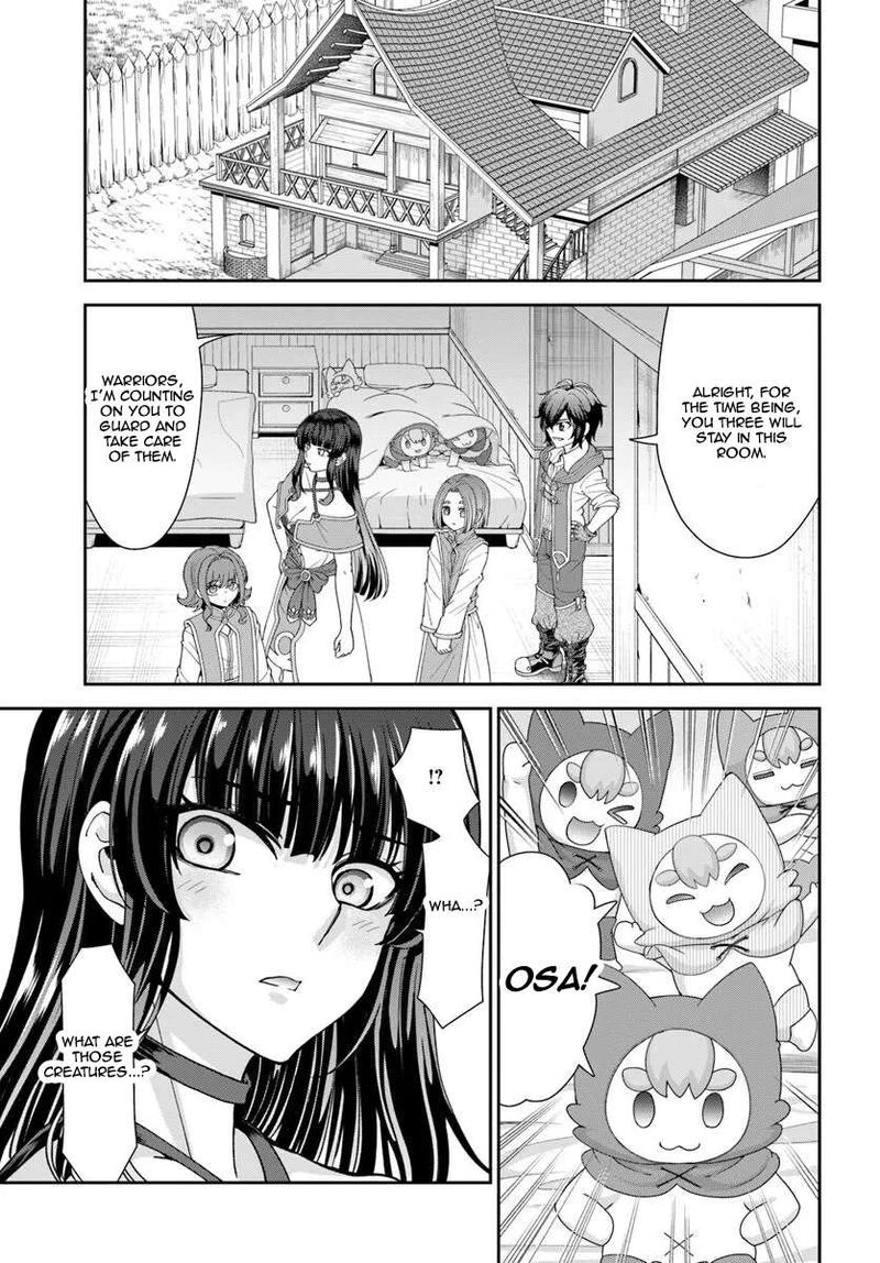 Tenohira Kaitakumura De Isekai Kenkouki Fueteku Yome Tachi To Nonbiri Mujintou Life Chapter 65 Page 3