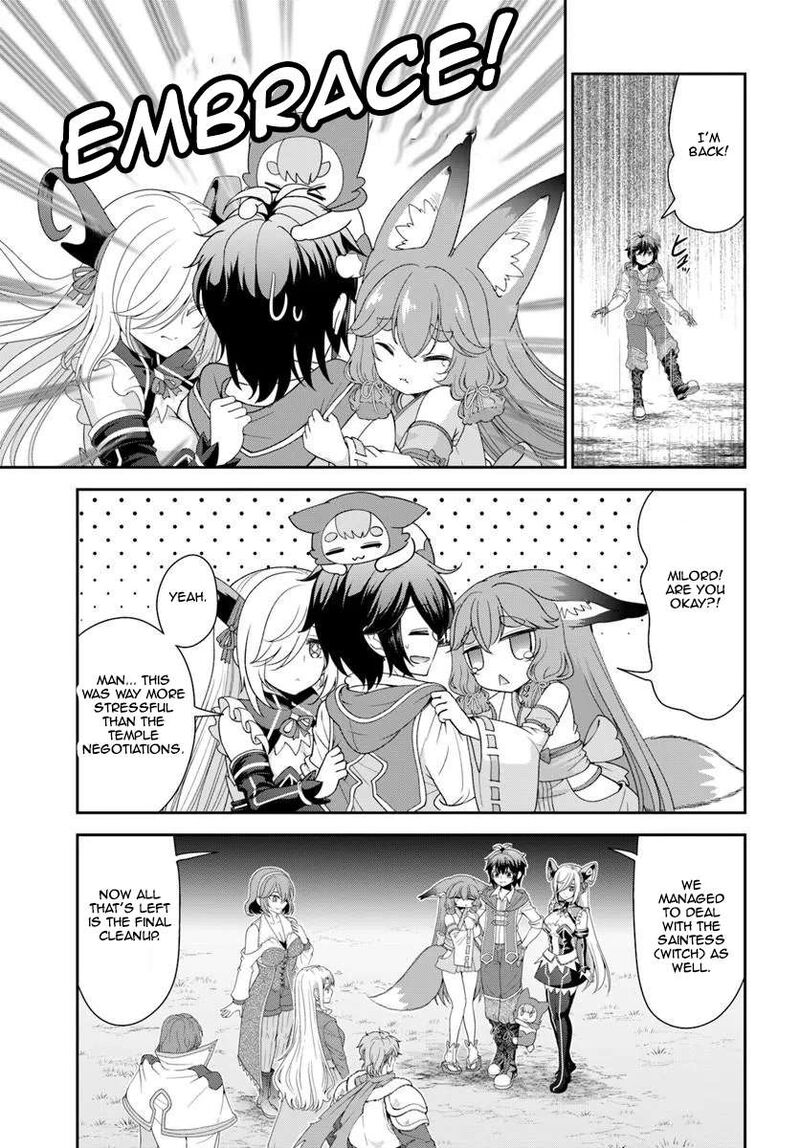 Tenohira Kaitakumura De Isekai Kenkouki Fueteku Yome Tachi To Nonbiri Mujintou Life Chapter 66 Page 13