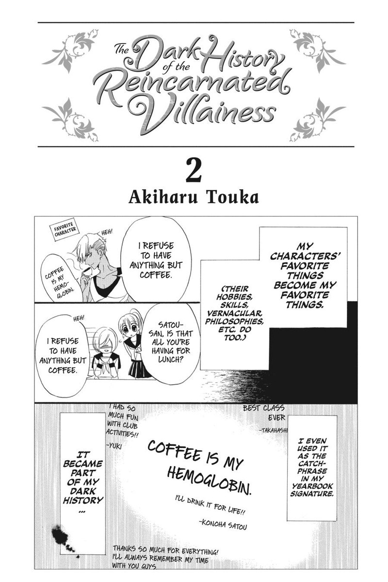 Tensei Akujo No Kuro Rekishi Chapter 4 Page 2