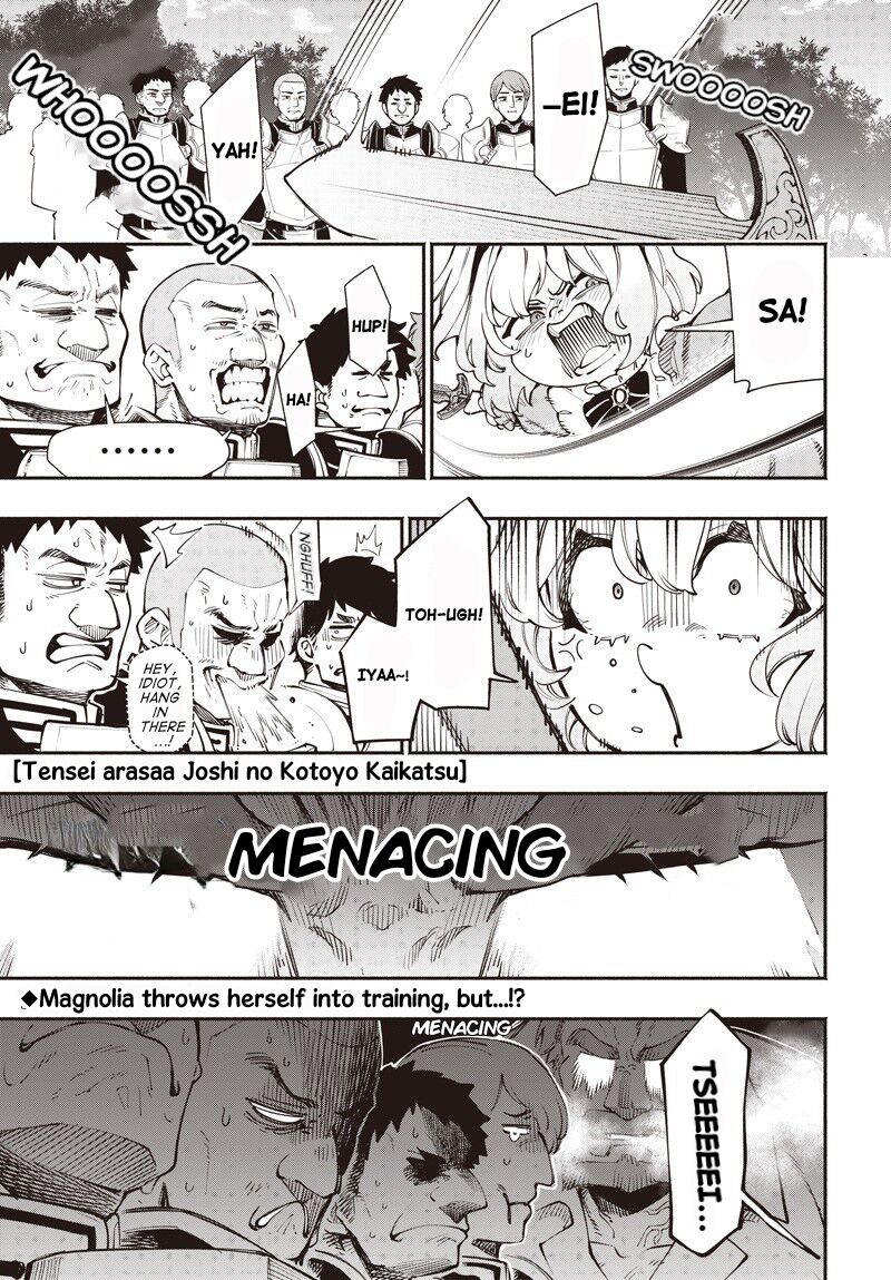 Tensei Arasaa Joshi No Kotoyo Kaikatsu Chapter 13a Page 1