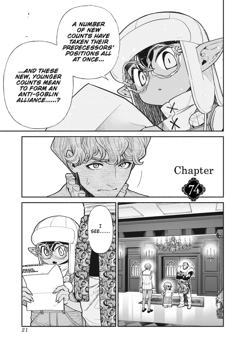 Tensei Goblin Dakedo Shitsumon Aru Chapter 74 Page 1