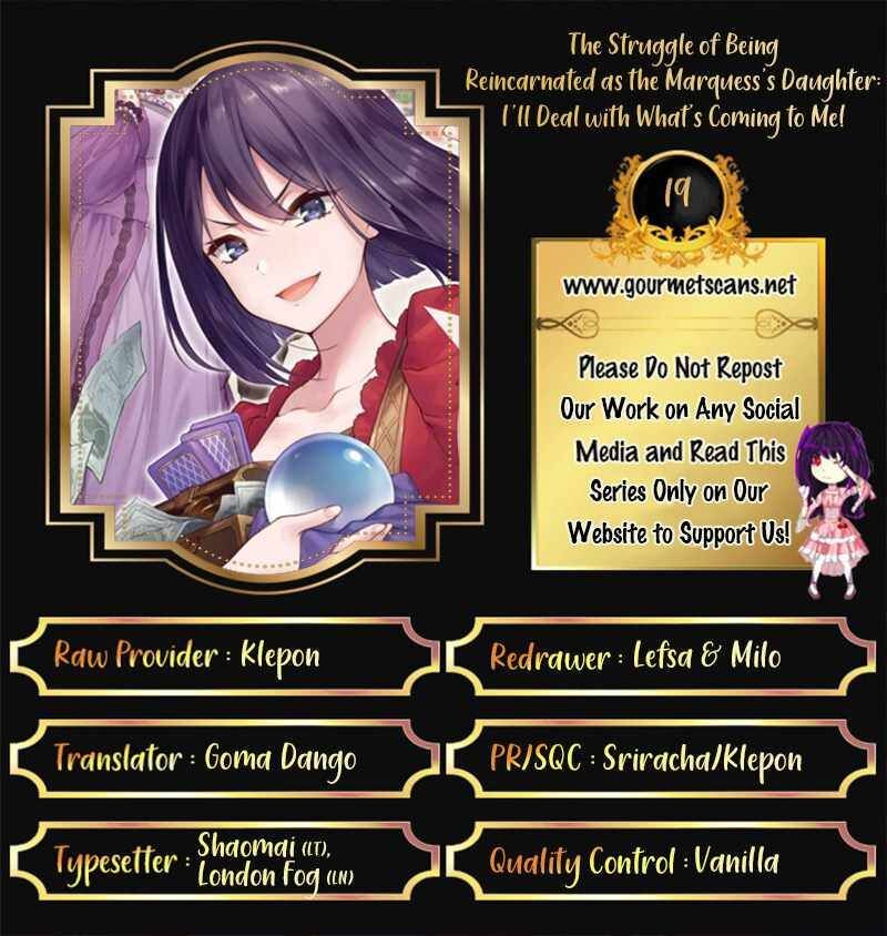 Tensei Koushaku Reijou Funtouki Watashi Rippa Ni Zamaasaretemisemasu Chapter 19 Page 1