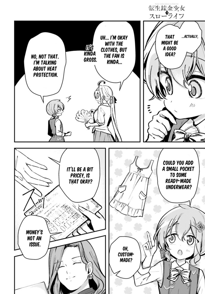Tensei Renkin Shoujo No Slow Life Chapter 14 Page 8