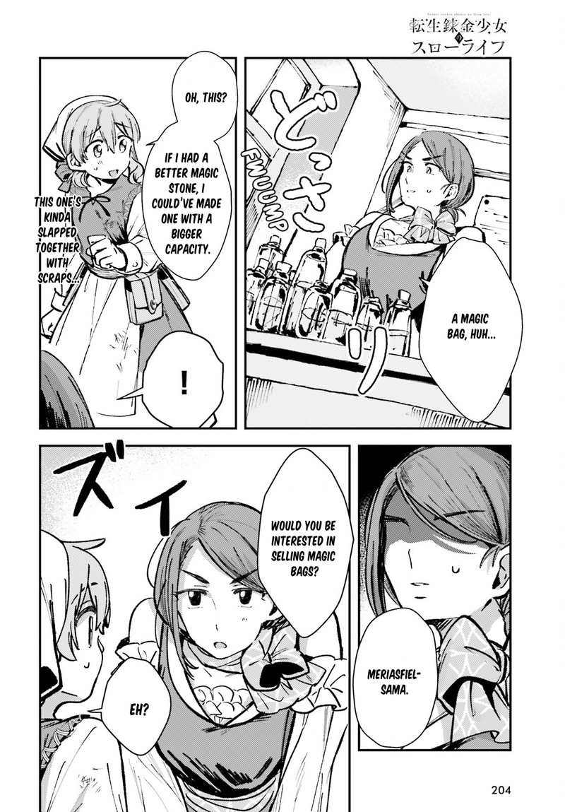 Tensei Renkin Shoujo No Slow Life Chapter 2 Page 14