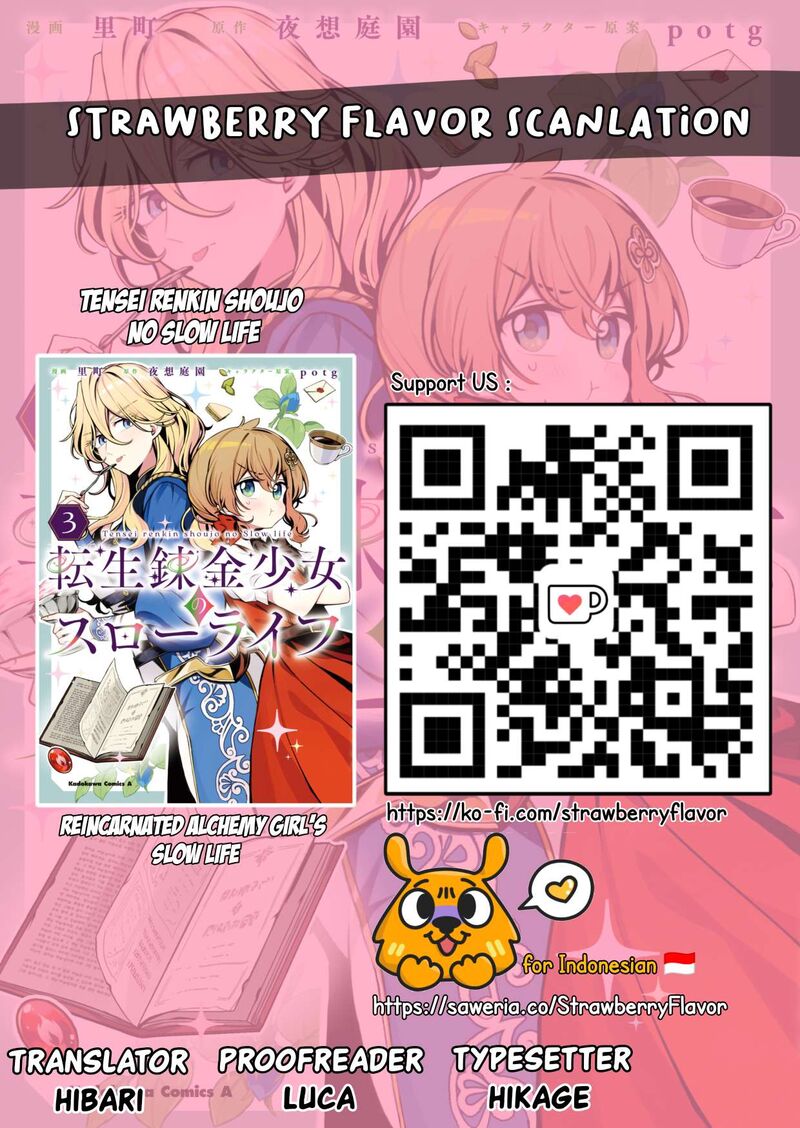 Tensei Renkin Shoujo No Slow Life Chapter 24 Page 22