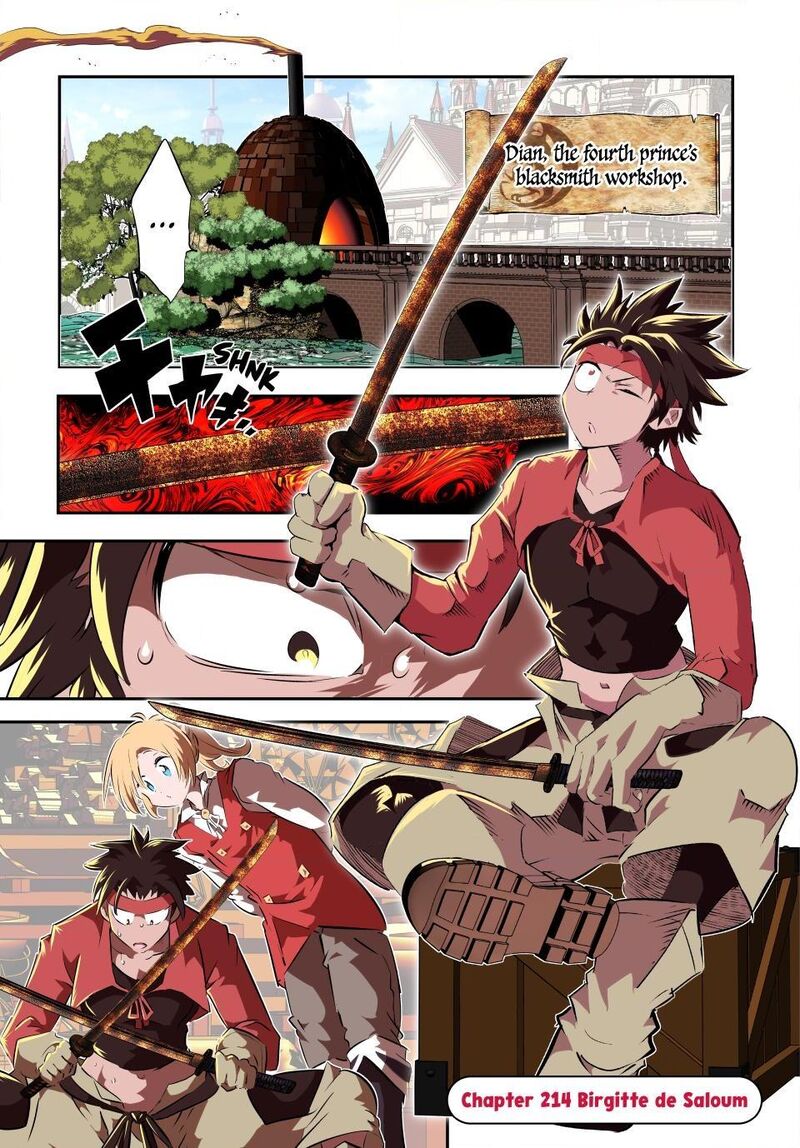 Tensei Shitara Dai Nana Ouji Dattanode Kimamani Majutsu O Kiwamemasu Chapter 214 Page 1