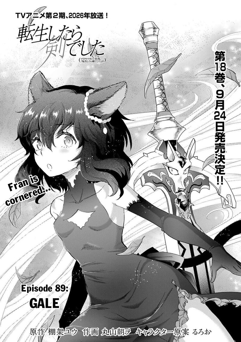 Tensei Shitara Ken Deshita Chapter 89 Page 1