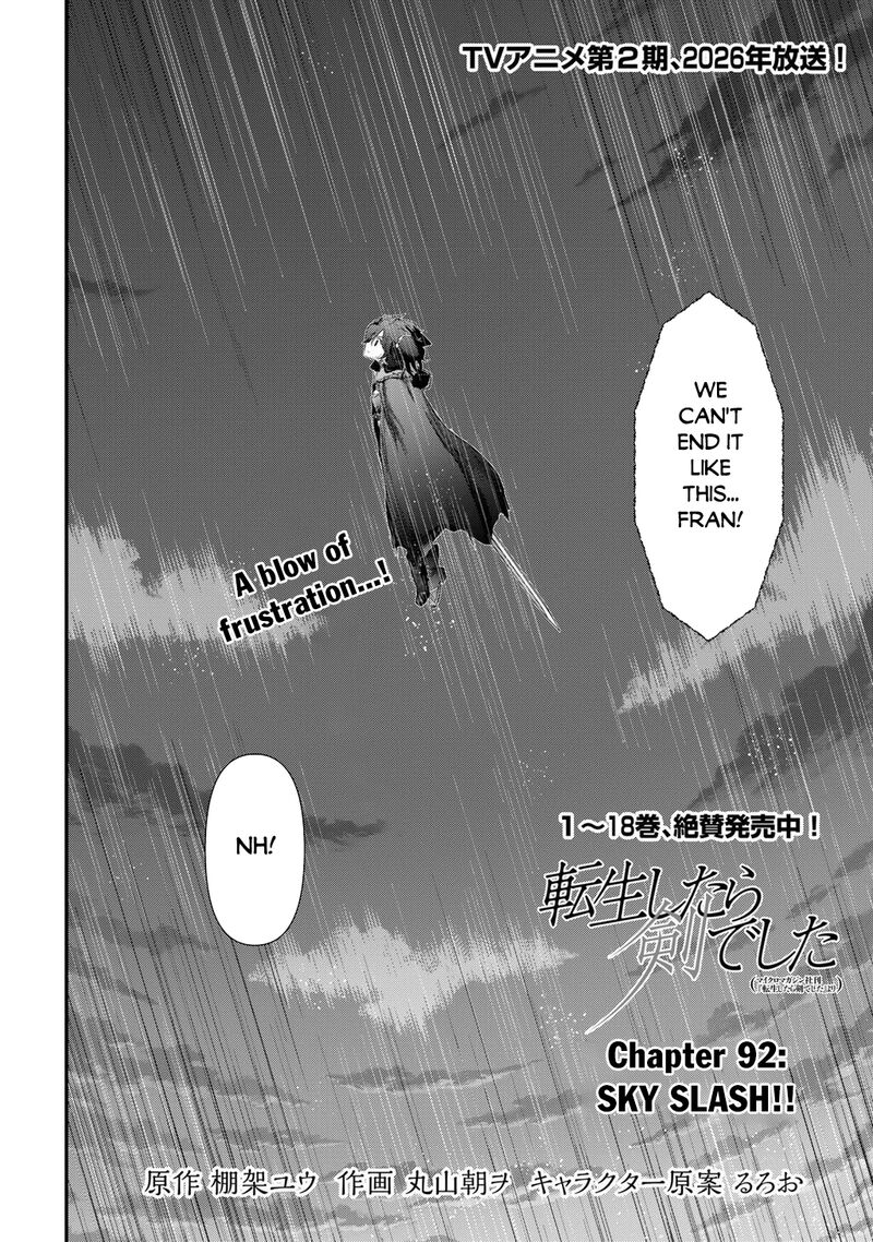 Tensei Shitara Ken Deshita Chapter 92 Page 2