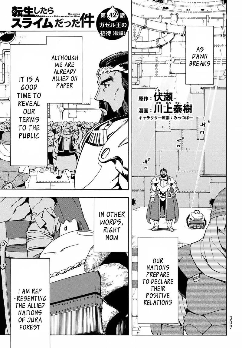 Tensei Shitara Slime Datta Ken Chapter 42 Page 1