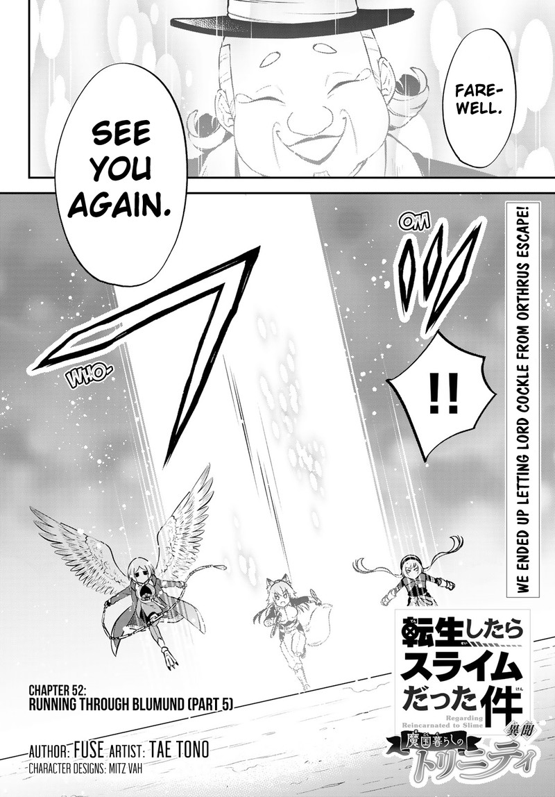 Tensei Shitara Slime Datta Ken Ibun Makuni Kurashi No Trinity Chapter 52 Page 1