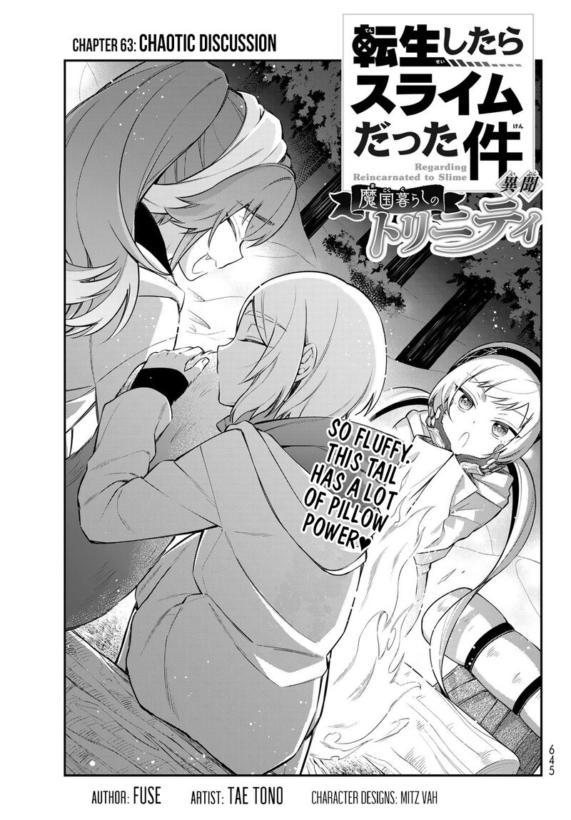 Tensei Shitara Slime Datta Ken Ibun Makuni Kurashi No Trinity Chapter 63 Page 1